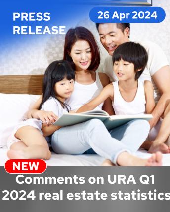 Comments on URA Q1 2024 real estate statistics